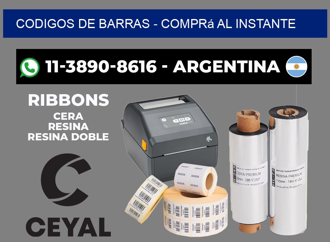 codigos de barras - Comprá al instante