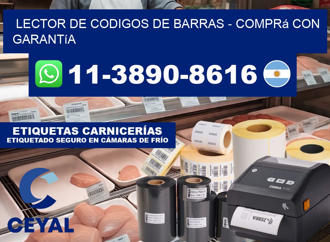 lector de codigos de barras - Comprá con garantía