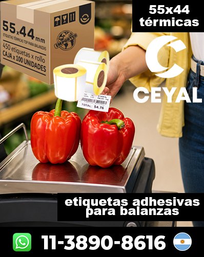 ADHESIVOS PARA BALANZAS – Comprá con facilidad