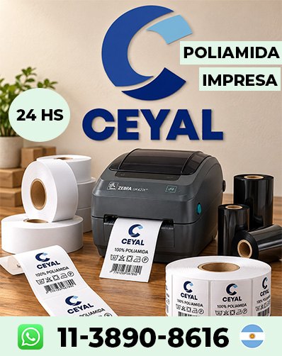 Etiquetas para Talles y Modelos de Ropa argentina