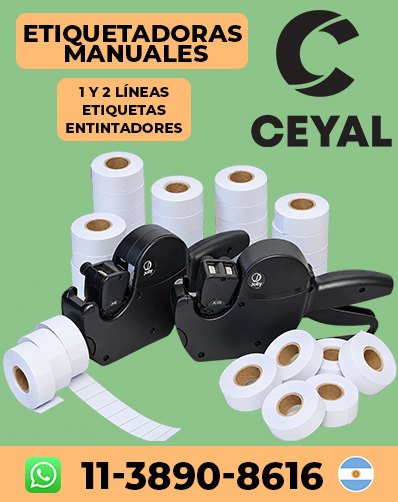 etiquetas 26x12 cortes de tela Arg